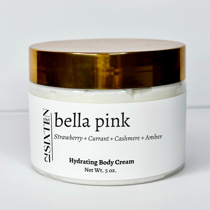 bella pink - hydrating body cream