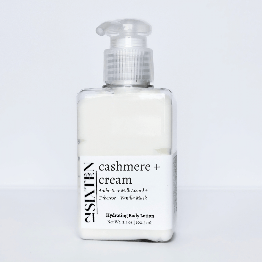 cashmere + cream - hydrating body lotion