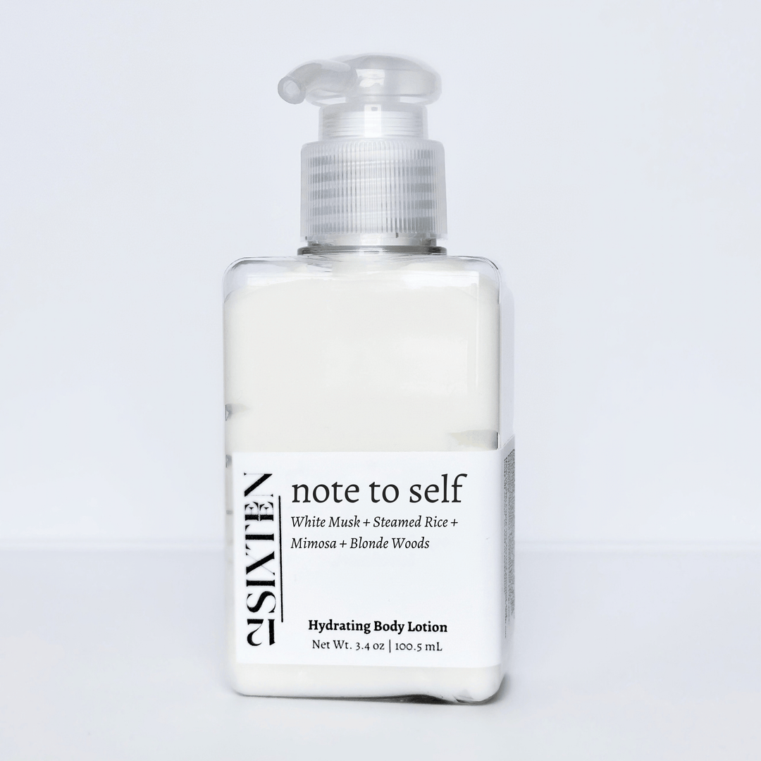note to self - hydrating body lotion